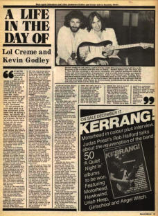 Record Mirror 19 Dec 81