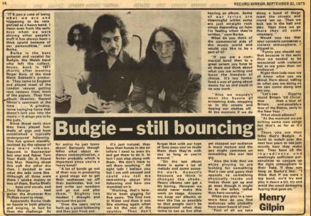 Record Mirror 22 Sept 73