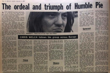 Melody Maker 6 Sept 69