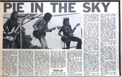 Melody Maker 31 July 71