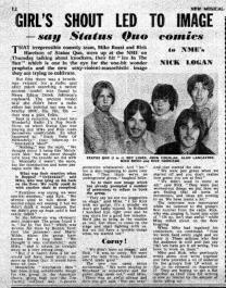 New Musical Express 14 Sept 68