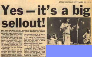 Record Mirror 22 Sept 73